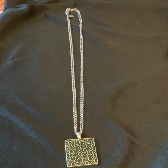 Baked Beads, Silvertone Necklace, Beautiful 🔥❤️🔥♥️🔥💙🔥💕🔥💚 - Picture 7 of 7